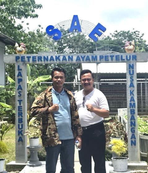 LPER Teluria Lakukan Kunjungan dan Realisasi Pengembangan Peternakan Ayam Petelur di Lapas Nusakambangan