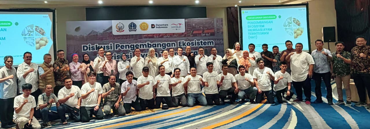 Tak Mau Ketinggalan, Koperasi Produsen Usaha LPER Turut Andil dalam Pengembangan Ekosistem Hilirisasi Ayam Terintegrasi